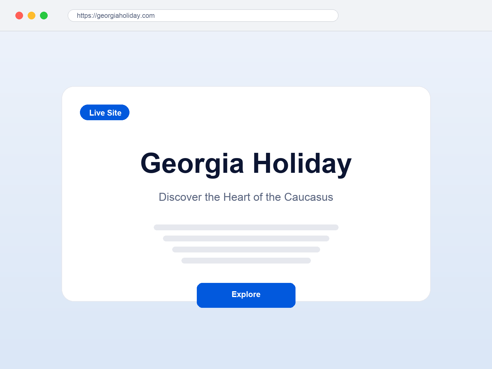 Georgia Holiday